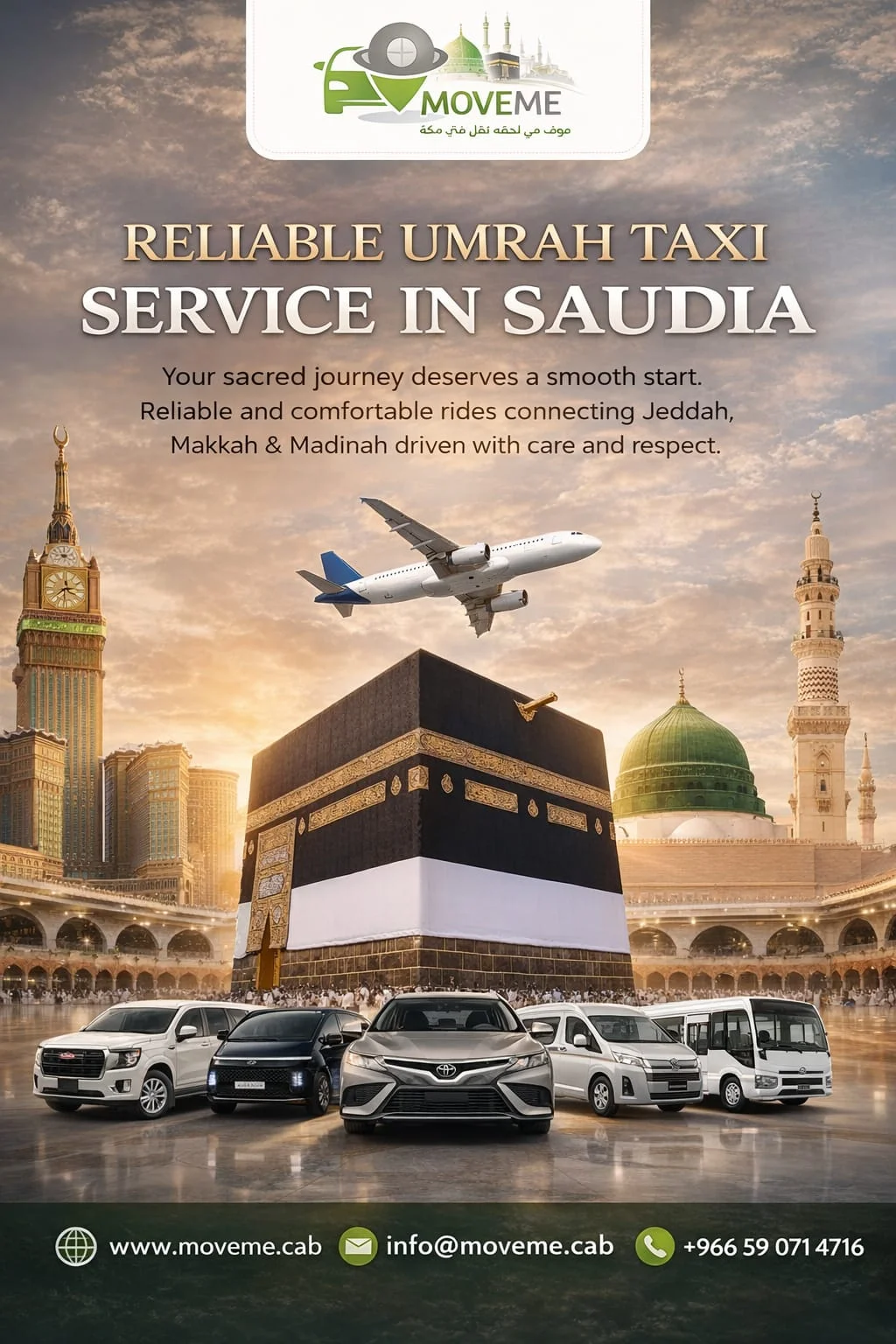 RELIABLE UMRAH ΤΑΧΙ SERVICE IN SAUDIA